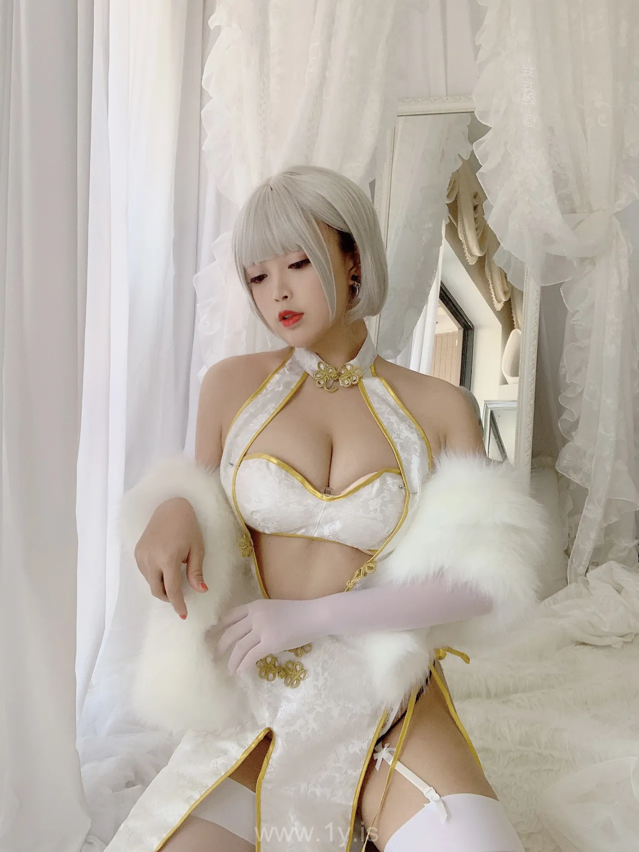 Coser@白烨 NO.006 白旗袍